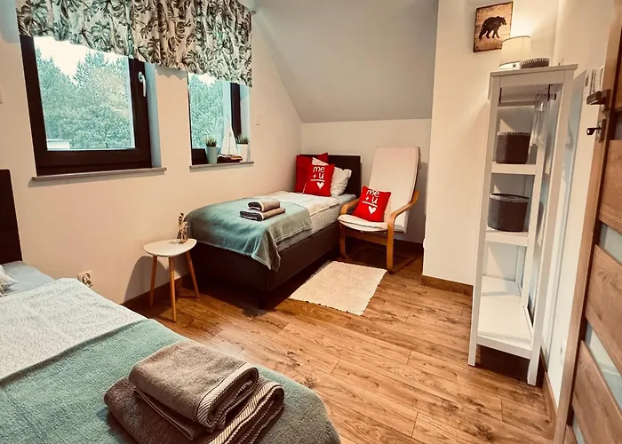 With Jacuzzi, For 4 People Dom wakacyjny Rozewie